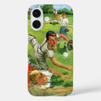 Baseball de sport vintage, équipes d'enfants jouan