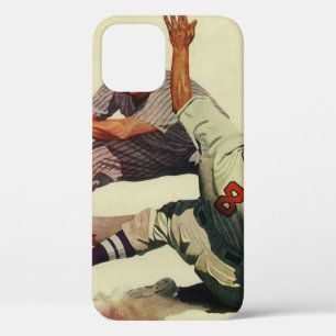 Etui iPhone Case-Mate Baseball Sportif Vintage, Joueur Glissant vers le 