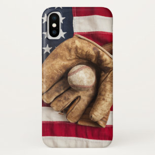 Coque iPhone X Baseball vintage