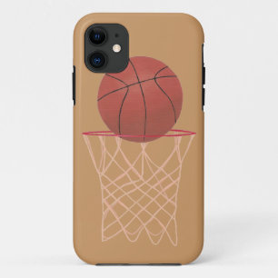 Etui iPhone Case-Mate Basket-ball dans le cercle avec l'iPhone net 5 cas