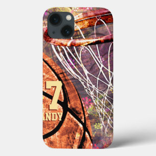 iPhone 13 Coque Basket-ball féminin
