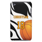 Basket-ball flamboyant noir et blanc