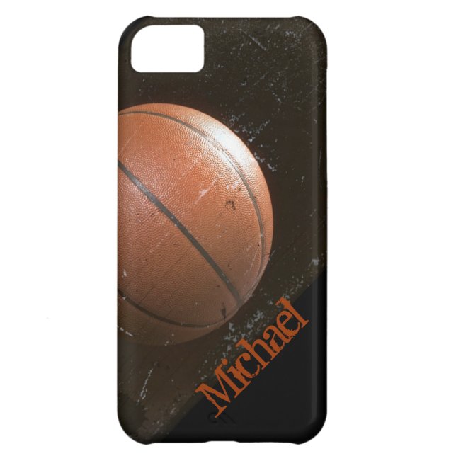 Coques Case-Mate iPhone Basket-ball grunge frais personnalisé (Dos)