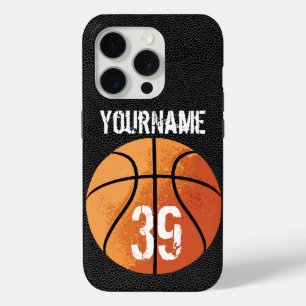 Coque iPhone 15 Pro Basket-ball (personnalisable)