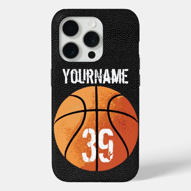 Coques Case-Mate iPhone Basket-ball (personnalisable) (Verso)