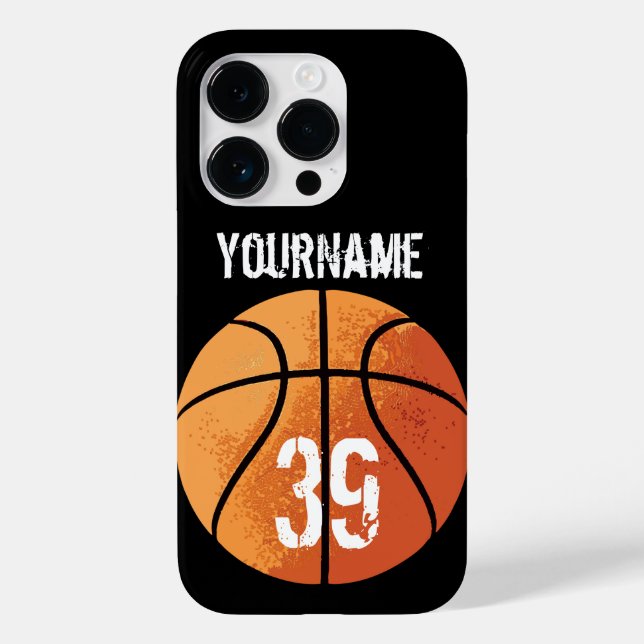 Coques Case-Mate iPhone Basket-ball (personnalisable) (Verso)
