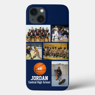 Case-Mate iPhone Case Basket-ball personnalisé Photo Collage Nom de l'éq