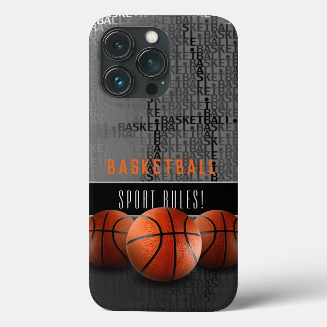 Coques Case-Mate iPhone Basket-ball | Règles sportives (Verso)