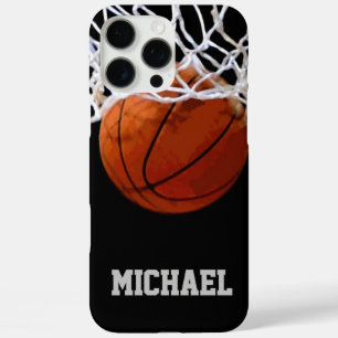 Coques iPhone 16 Pro Max Basket-ball Votre nom