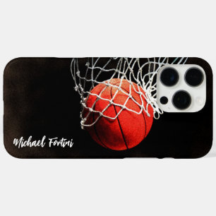 Coques iPhone 16 Pro Max Basket-ball Votre nom Informations personnelles
