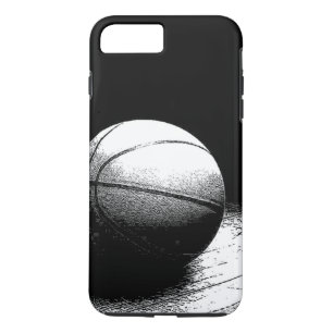 Coque iPhone 8 Plus/7 Plus Basket blanc noir unique