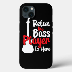 Case-Mate iPhone Case Bass Player Is Here Chaîne de guitare électrique