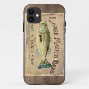 Coque Case-Mate Pour iPhone Basse à grande bouche appât sur le décor du lac Ta