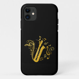 Case-Mate iPhone Case Basse Saxophone Lecteur Orchestre Basse Saxophone