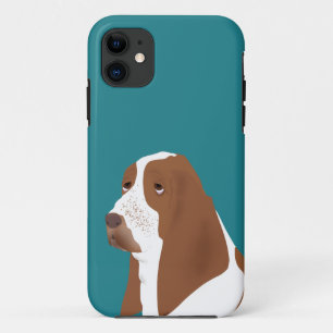 Case-Mate iPhone Case Basset Hound iPhone SE + iPhone 5/5S, à peine là