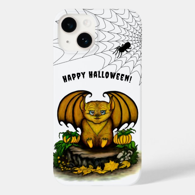 Coques Case-Mate iPhone Bat d'Halloween mignonne (Verso)