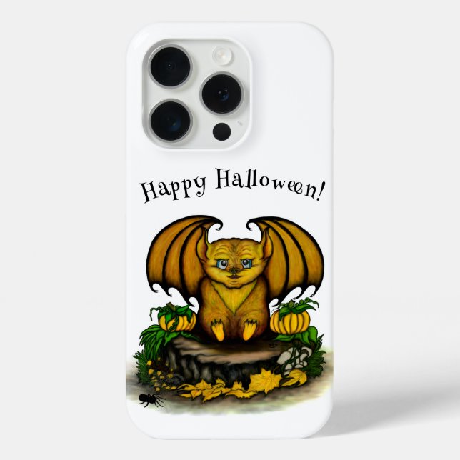 Coques Case-Mate iPhone Bat d'Halloween mignonne (Verso)