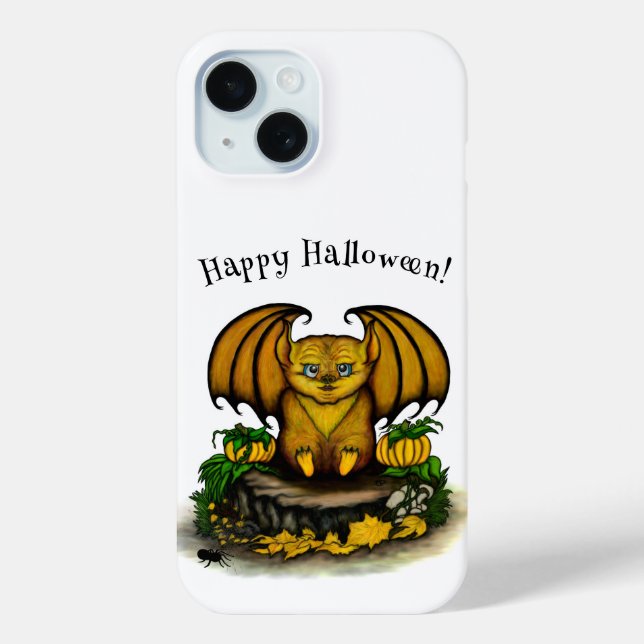 Coques Case-Mate iPhone Bat d'Halloween mignonne (Verso)