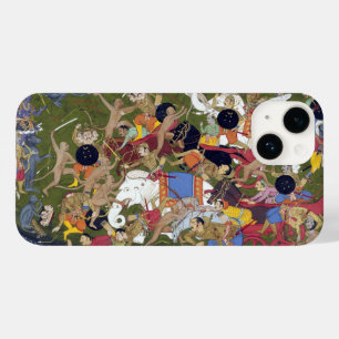 Coque Pour iPhone 14 Bataille à Lanka Ramayana Udaipur Inde Sahibdin