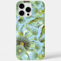 Bataille bleue vintage et Eucalyptus