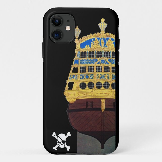 COQUES Case-Mate iPhone BATAILLE DE BATEAU PIRATE / CARTES DE TRÉSOR PIRAT (Dos)