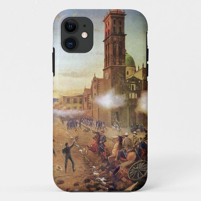 Coques Case-Mate iPhone Bataille de l'histoire mexicaine de Puebla (Dos)