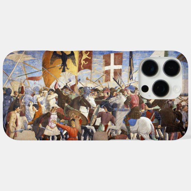 Coques Case-Mate iPhone BATAILLE D'HÉRACLIE par Piero Della Francesca (Verso (horizontal))