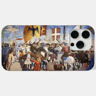 Coque iPhone 15 Pro Max BATAILLE D'HÉRACLIE par Piero Della Francesca
