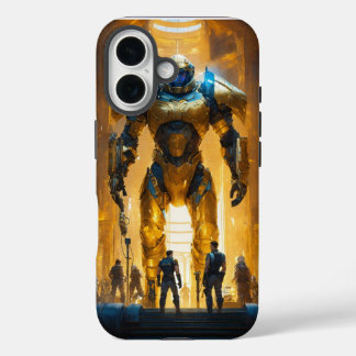 Coque Pour iPhone 16 Bataille Epic Avengers : Souterrain Bunker Shodown