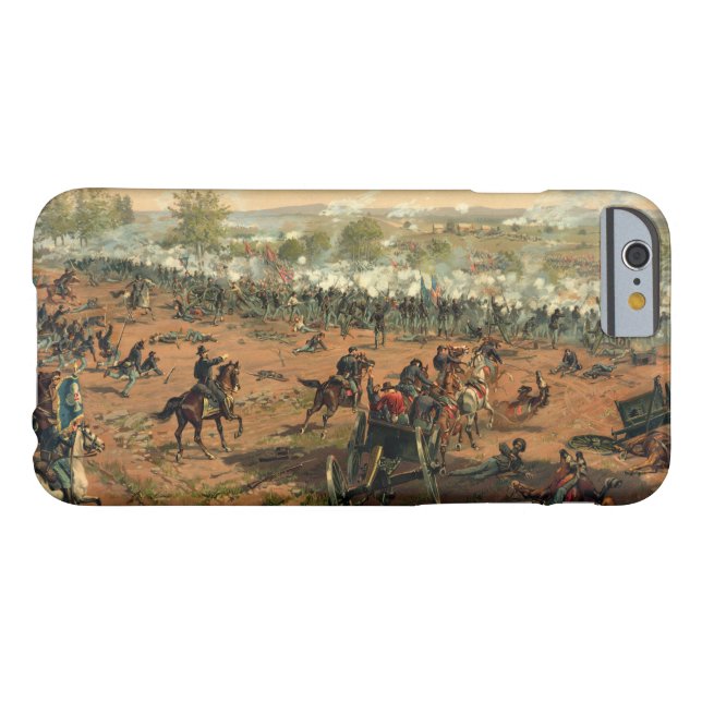 Coques Case-Mate iPhone Bataille Gettysburg Hancock chez Gettysbug (Dos Horizontal)
