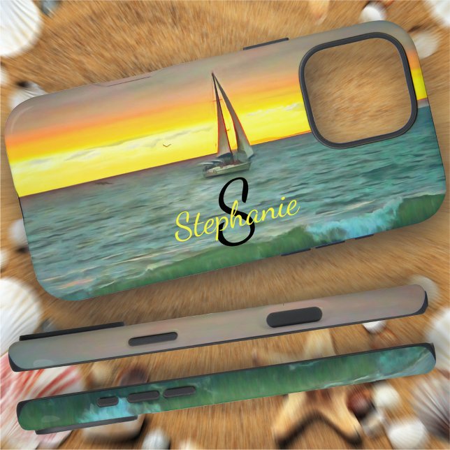 Coques Case-Mate iPhone Bateau à voile sur Banderas Bay 0884 (Créateur téléchargé)
