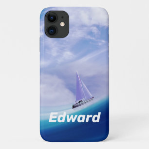 Case-Mate iPhone Case Bateau à voilier vers le haut d'une vague épopée