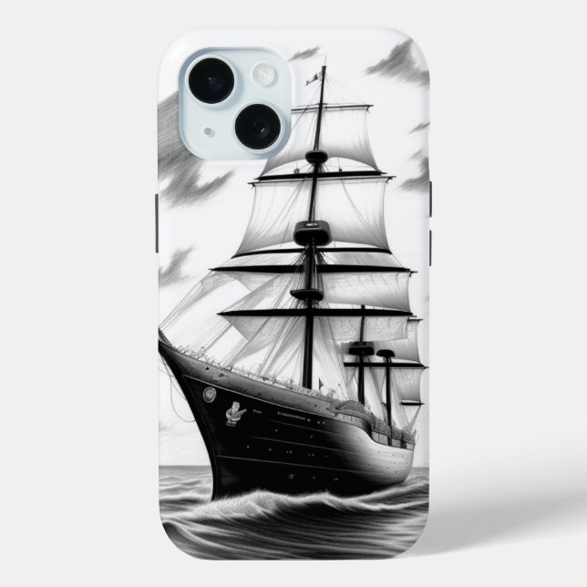 Coques Case-Mate iPhone Bateau vintage (Verso)