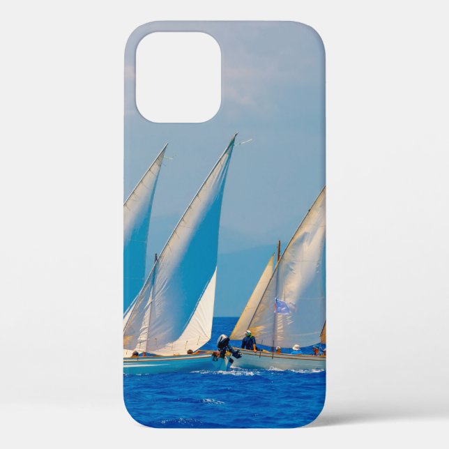 Coques Case-Mate iPhone Bateaux classiques en bois en course, Spetses i (Verso)