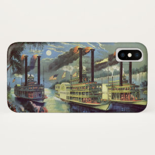 Coques Pour iPhone Bateaux de transport et de voyage vintage bateaux 