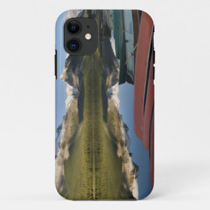 Coque Case-Mate Pour iPhone Bateaux garés sur le rivage du lac Maligne,