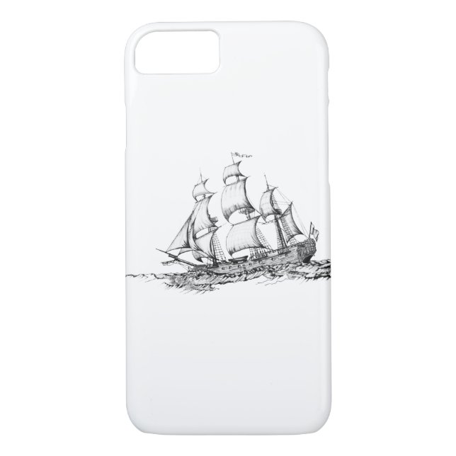 Coques Case-Mate iPhone bateaux sur l'eau (Dos)