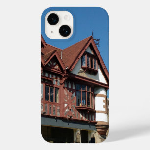 Coque Pour iPhone 14 Bâtiment en chêne Tudor, Edimbourg, Ecosse
