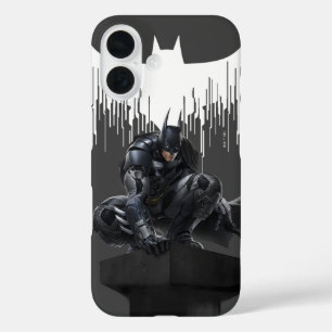 Coque Pour iPhone 16 Batman Perched on a Pillar