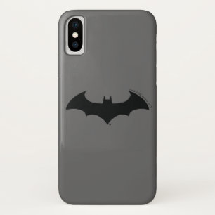 Coque iPhone X Batman Symbol   Simple Bat Silhouette Logo