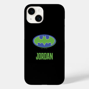 Coque Pour iPhone 14 Batman   Symbole pourpre et vert