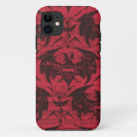 Batman Urban Legends - Goth Bat Motif Rouge/Noir