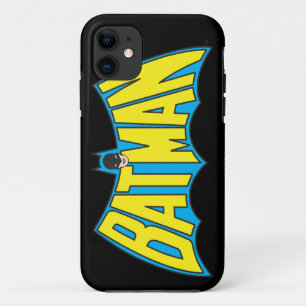 Coques Pour iPhone Batman   Vintage Yellow Blue Logo