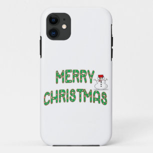 Coque iPhone 11 Bâton de bonbons de Noël