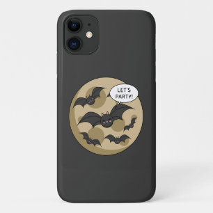 Case-Mate iPhone Case Bats Having Party on Full Moon