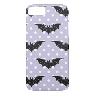 Coque iPhone 7 Battes mignonnes éffrayantes Kawaii de Goth de