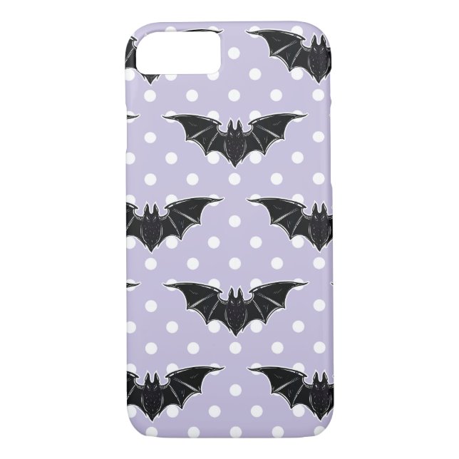 Coques Case-Mate iPhone Battes mignonnes éffrayantes Kawaii de Goth de (Dos)