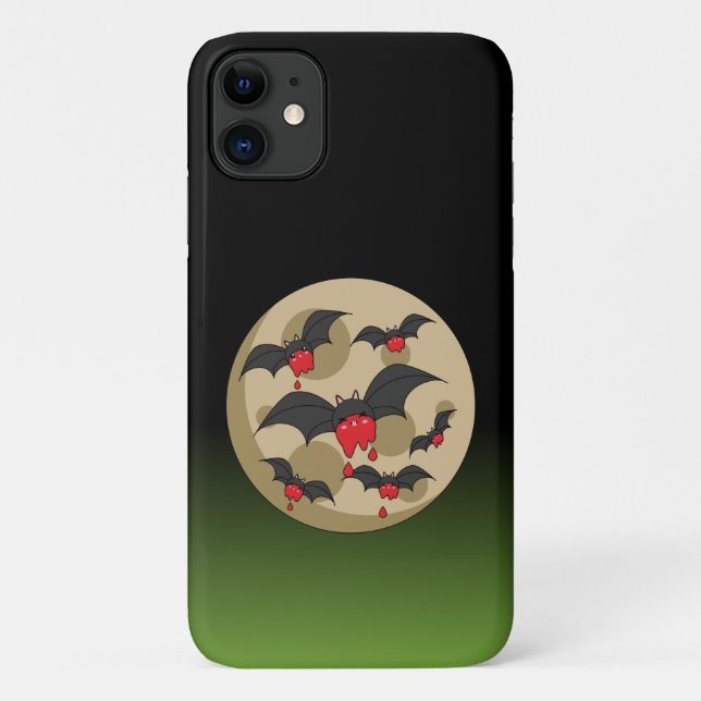 Coques Case-Mate iPhone Battes Vampire de Ketchup (Dos)