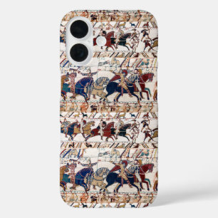 COQUE POUR iPhone 16 BAYEUX TAPESTRY 1066 NORMAN KNIGHTS AND ARCHERS
