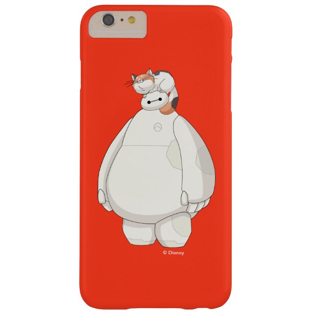 Coques Case-Mate iPhone Baymax avec Mochi sur sa tête (Dos)